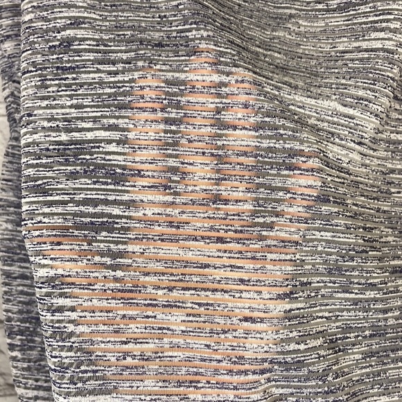 NWOT Free People Movement Cropped Cinched Muscle Tank - Navy Blue - Size Large - Picture 3 of 14